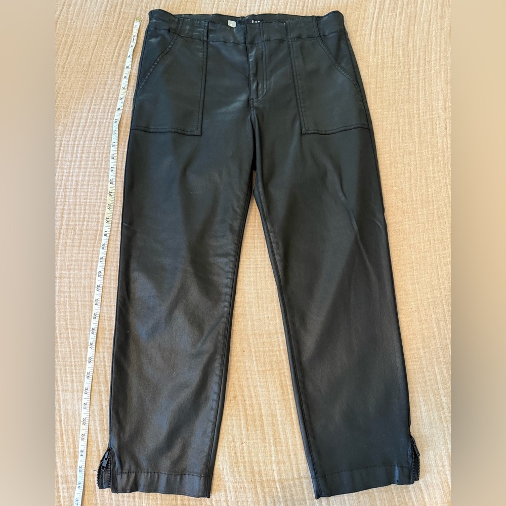 Kut From The Kloth: Reese Coated Mid Rise Ankle Straight, Exclusive size 14